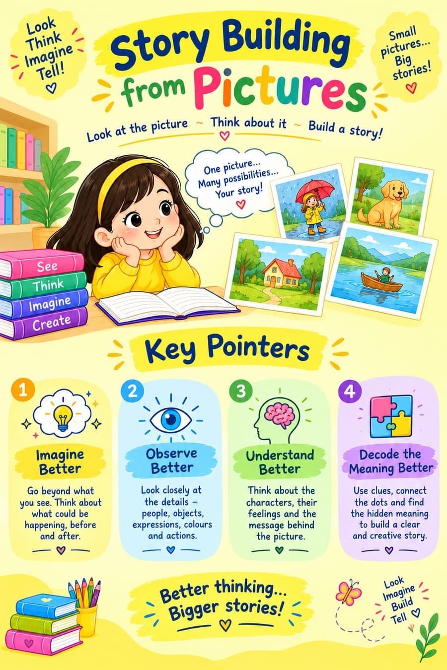 Full syllabus for Story Building from Pictures